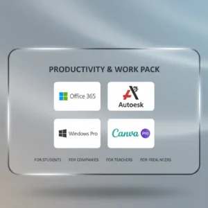 باقة العمل والدراسة – Productivity & Work Pack