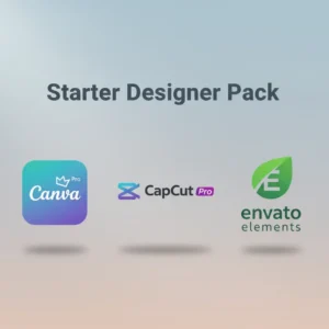 باقة المصمم المبتدئ  Starter Designer Pack